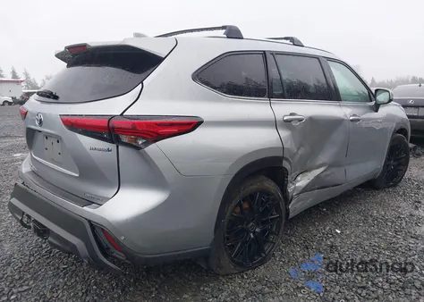 2021 Toyota Highlander Hybrid Limited from USA, damaged, VIN 5TDDBRCH2MS016124